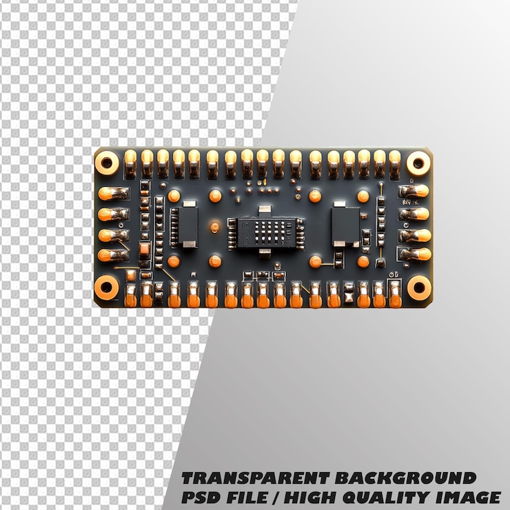 PSD diode isolated on transparent background psd file