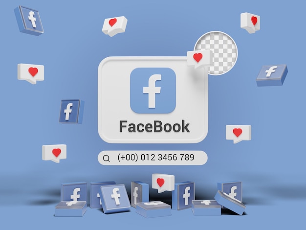 Dirección de perfil de redes sociales en Facebook