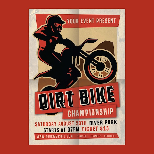 PSD dirt bike motocross campeonatos deportes