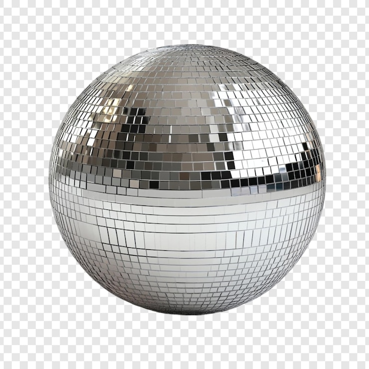 PSD disco ball a sparkling symbol of celebration and dance