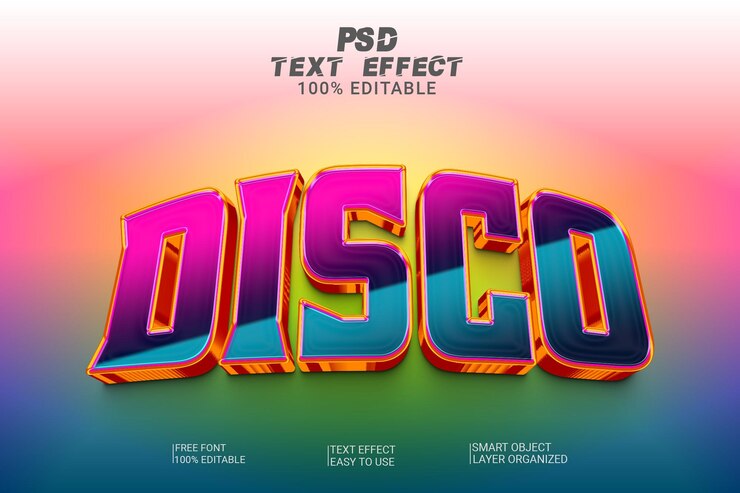 Disco Style Style Effect