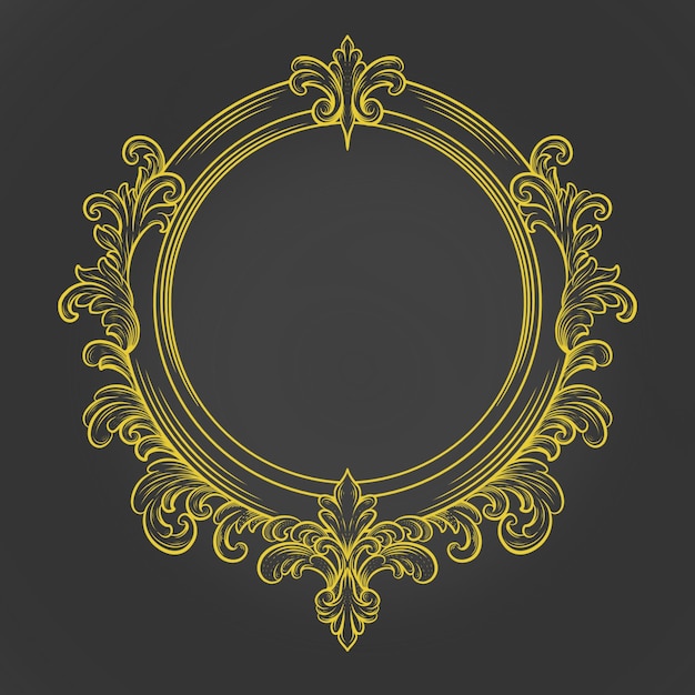 Disegni ornamentali classici per le nozze