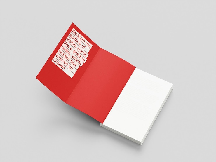 PSD disegno del libro rosso