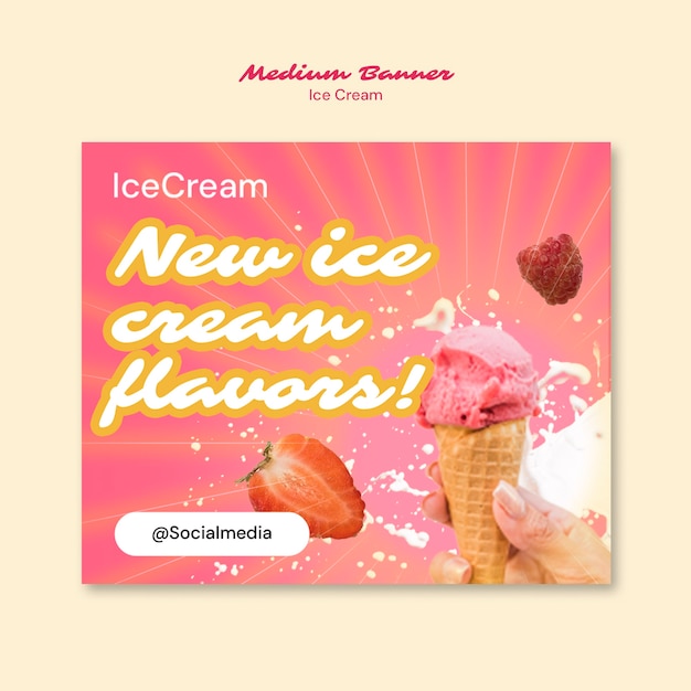 Disegno del modello di gelato