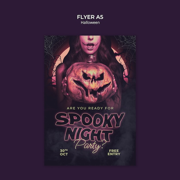 Disegno del modello di Halloween