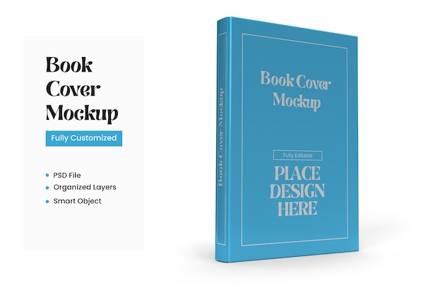 Disegno di mockup della copertina del libro