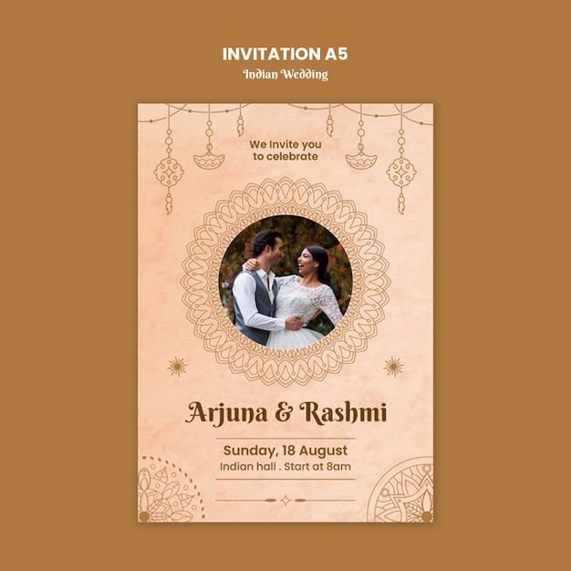 Disegno di modelli per matrimoni indiani