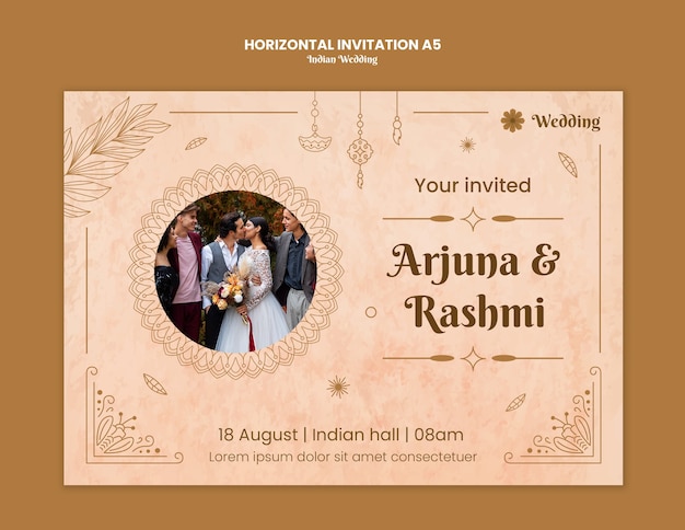 Disegno di modelli per matrimoni indiani