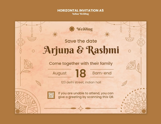 Disegno di modelli per matrimoni indiani