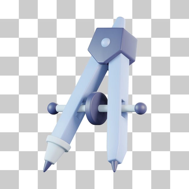 Disegno Icona Bussola 3D
