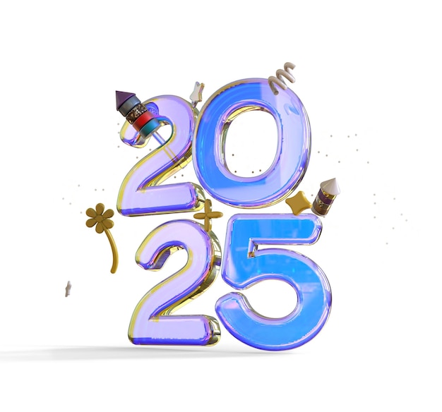 Disegno per la celebrazione del Capodanno 2025