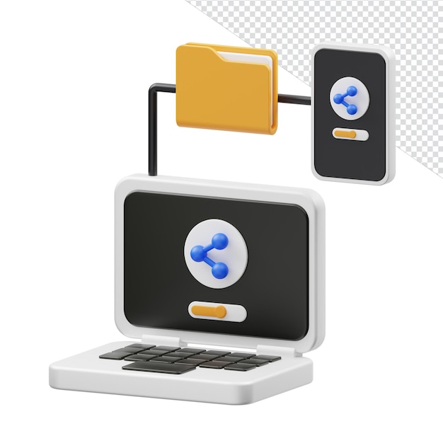 Diseño de activos de renderizado 3D Ilustración de íconos 3D