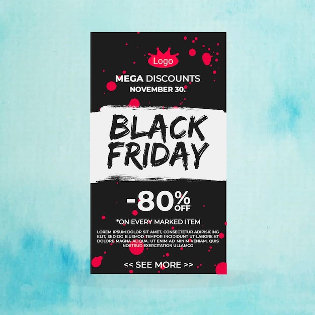 Diseño de black friday