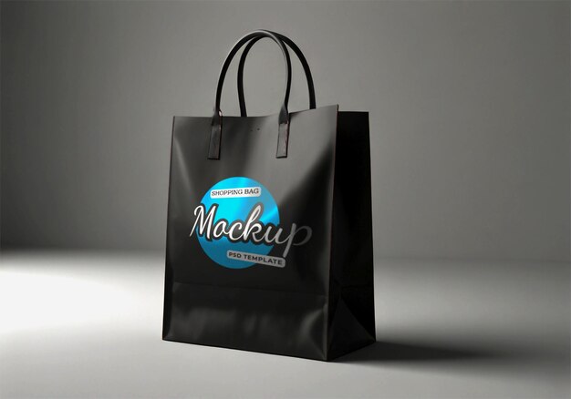 Diseño de bolsas de compras de mano