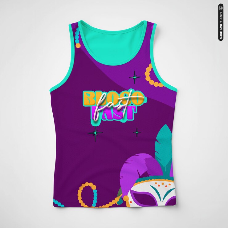 PSD el diseño de la camiseta de impresión carnaval abada es totalmente editable.