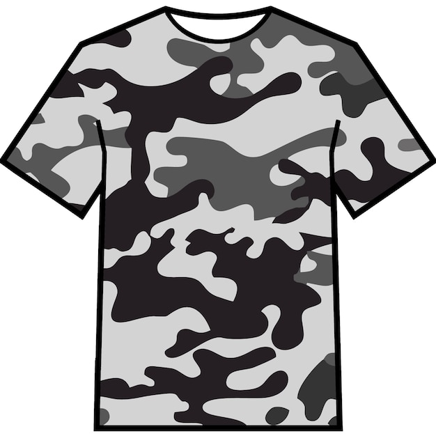 diseño de camiseta con patrón
