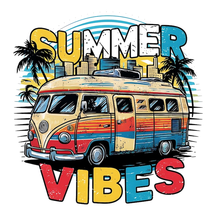 PSD diseño de camiseta de verano fondo png