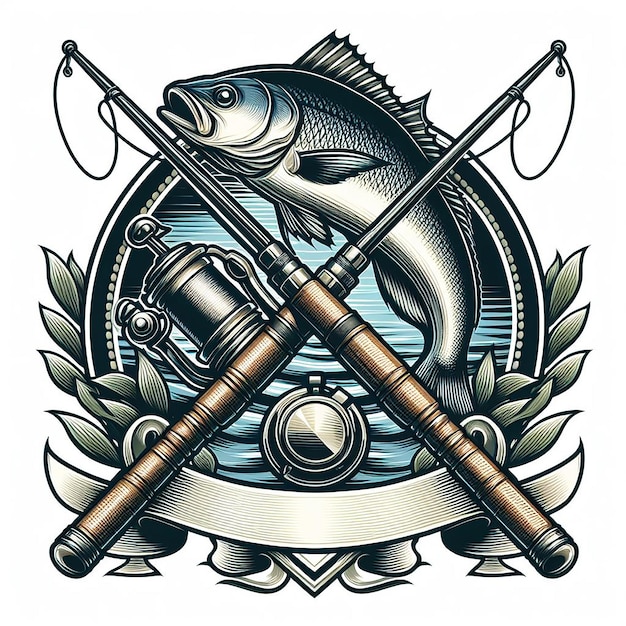 Diseño de camisetas de pesca