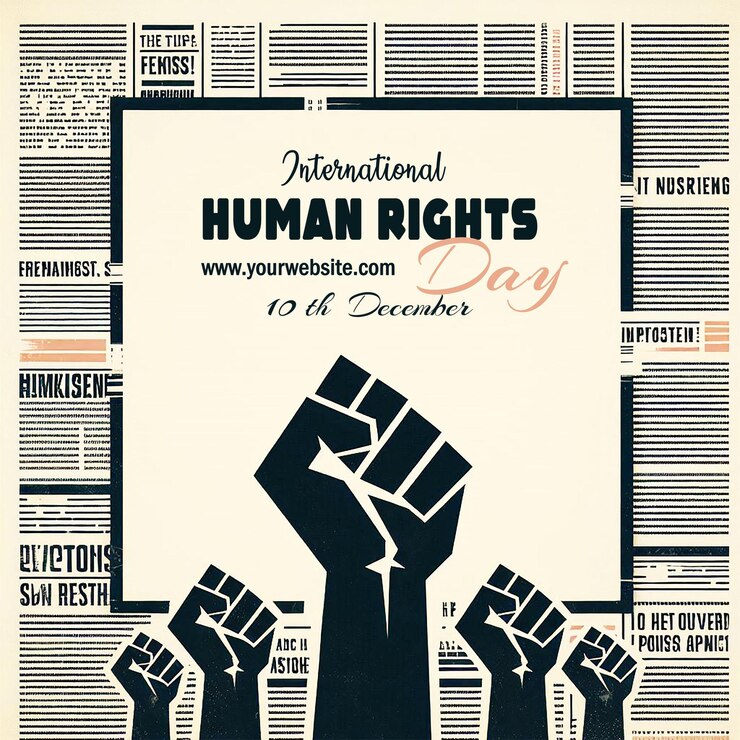 Diseño de carteles para la celebración del Día de los Derechos Humanos