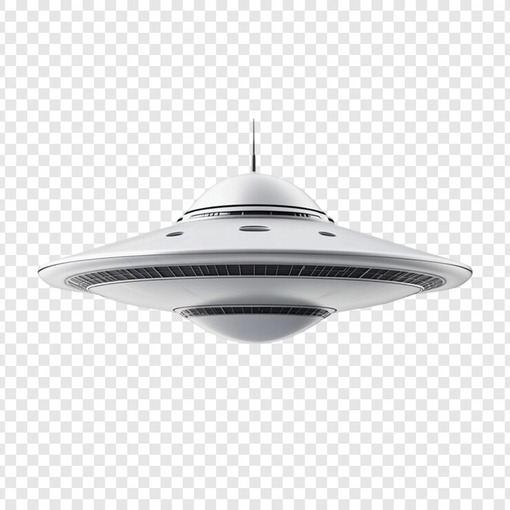 PSD diseño clásico de naves espaciales ovni