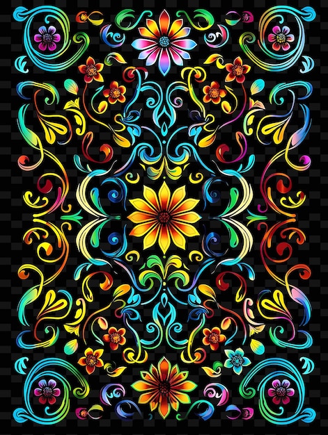 un diseño colorido de la colección de arte por persona