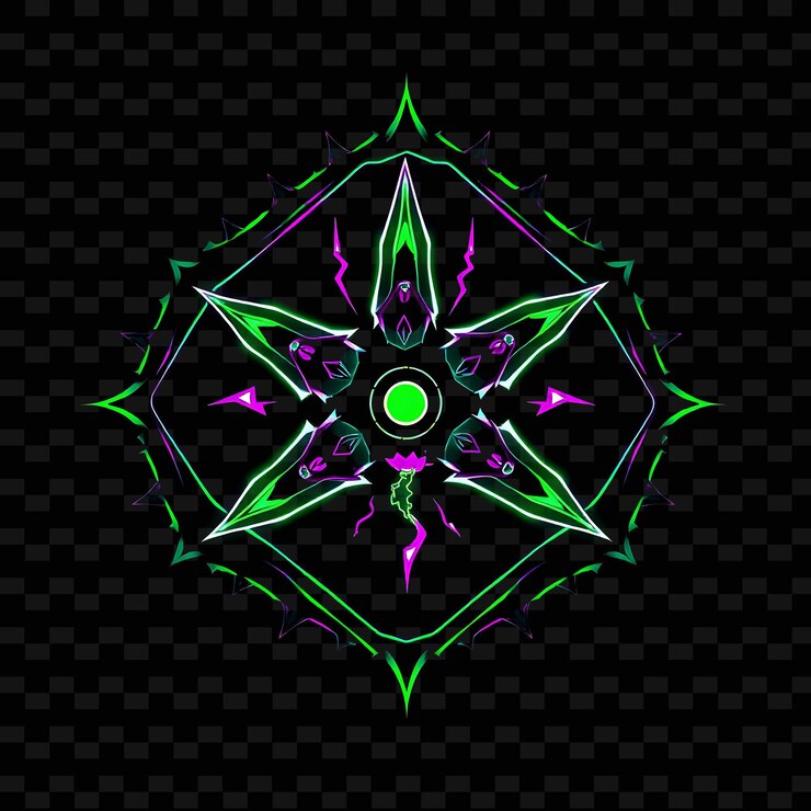 PSD un diseño colorido de una estrella que dice " la palabra " en la parte inferior