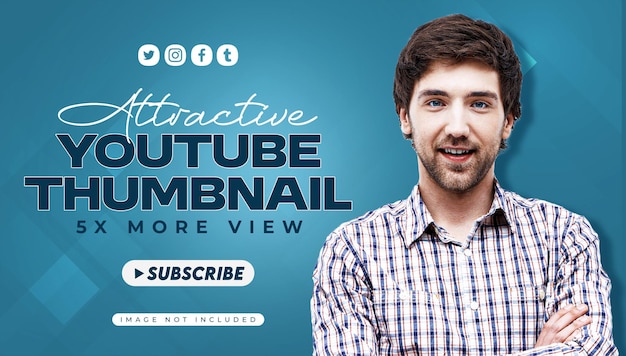 diseño creativo de miniaturas de youtube