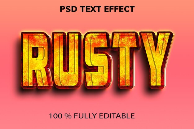 Diseño de efecto de texto