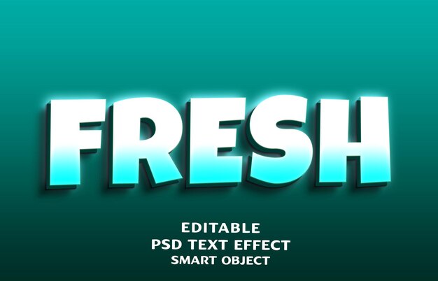 Diseño de efectos de texto en 3D