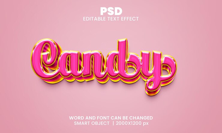 PSD diseño de efectos de texto moderno y profesional totalmente personalizable diseño fácil