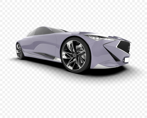 Diseño elegante y moderno del automóvil deportivo