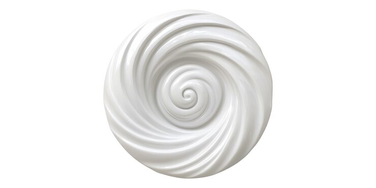 PSD diseño en espiral 3d aislado en un fondo transparente