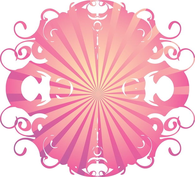 diseño floral elegante creativo