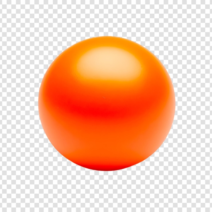 PSD diseño de fondo abstracto de esfera naranja brillante