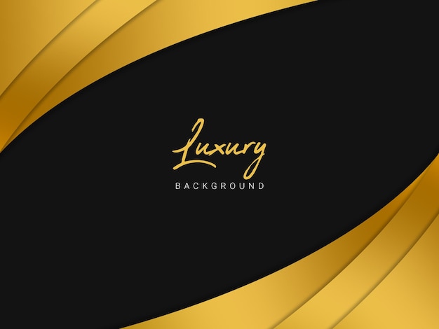Diseño de fondo dorado abstracto