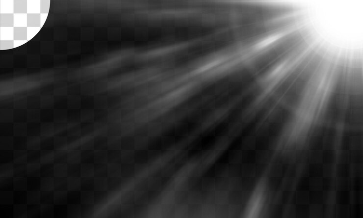 PSD diseño de fondo de efecto de destello de luz transparente