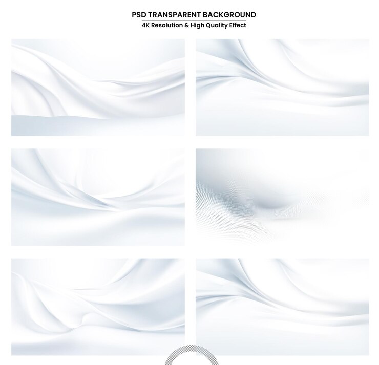 PSD diseño de fondo ondulado con patrón de línea blanca