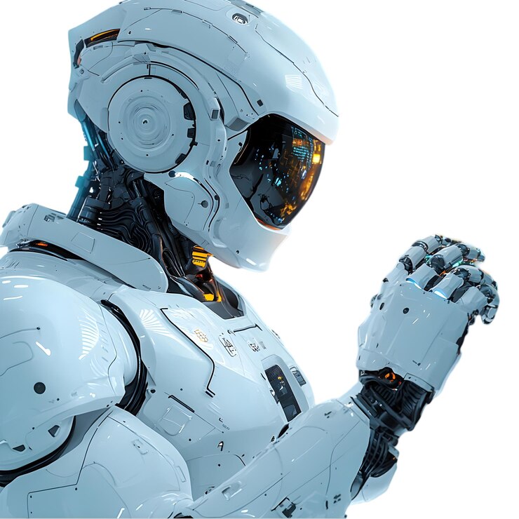 PSD diseño futurista de robots
