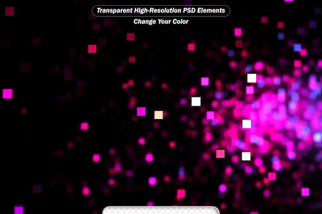 Diseño geométrico de medio tono con un conjunto de círculos abstractos coloridos