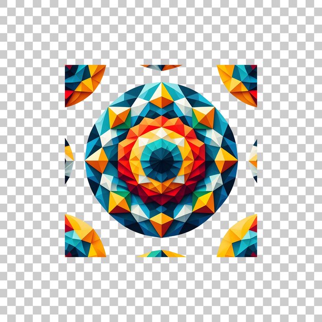 diseño geométrico sobre un fondo blanco