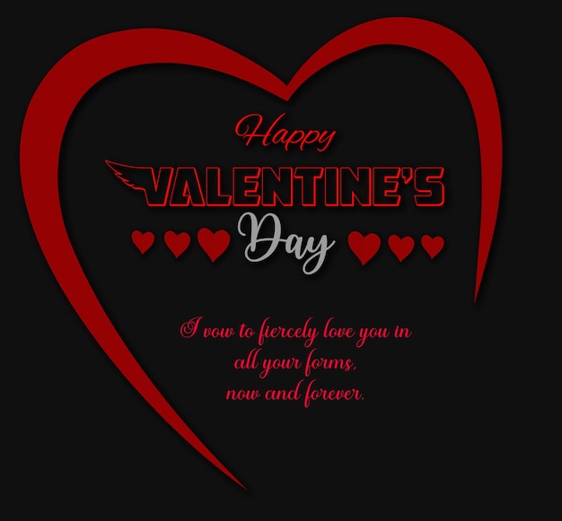 diseño gratuito de banner para la celebración del día de San Valentín