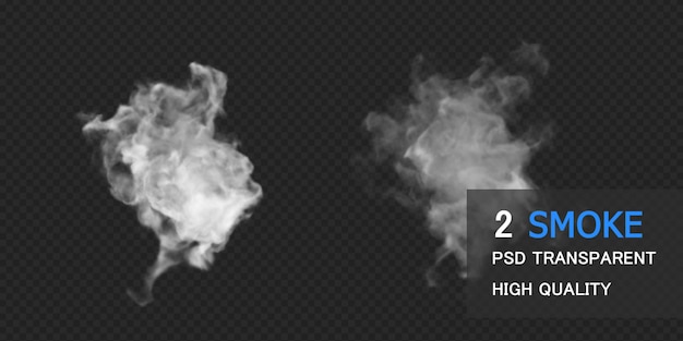 Diseño de humo PSD Premium