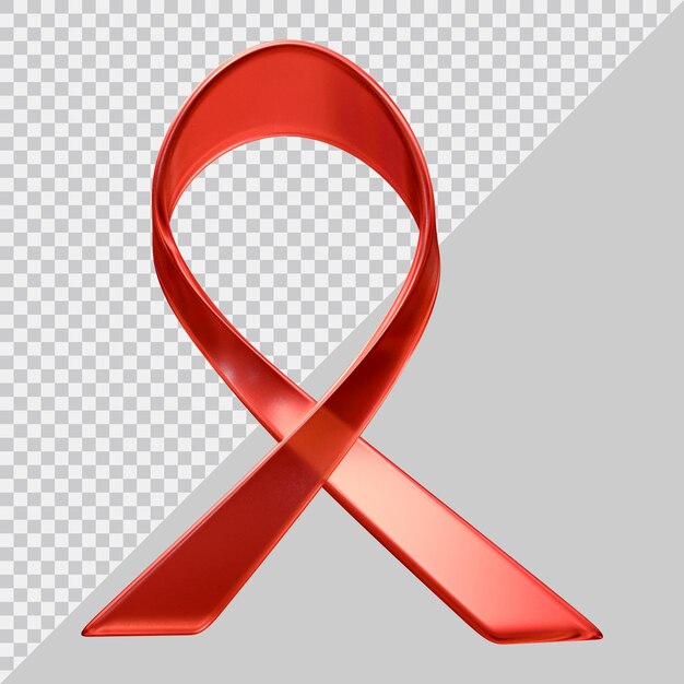 PSD diseño de icono de cinta de cáncer con estilo moderno 3d