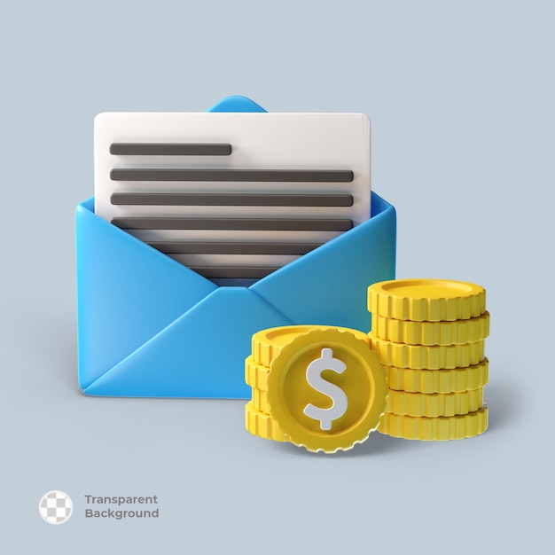 diseño de icono de impuestos 3d aislado