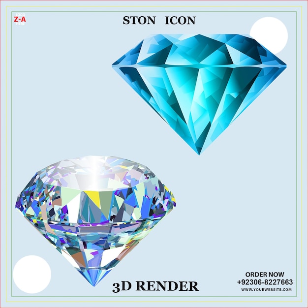 Diseño de iconos de piedra