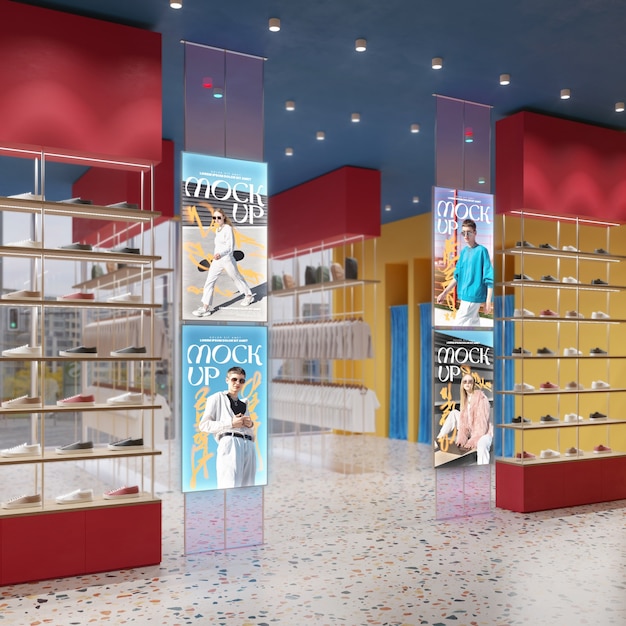 Diseño interior de una maquillaje de tienda