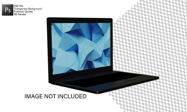 Diseño de laptop 3d