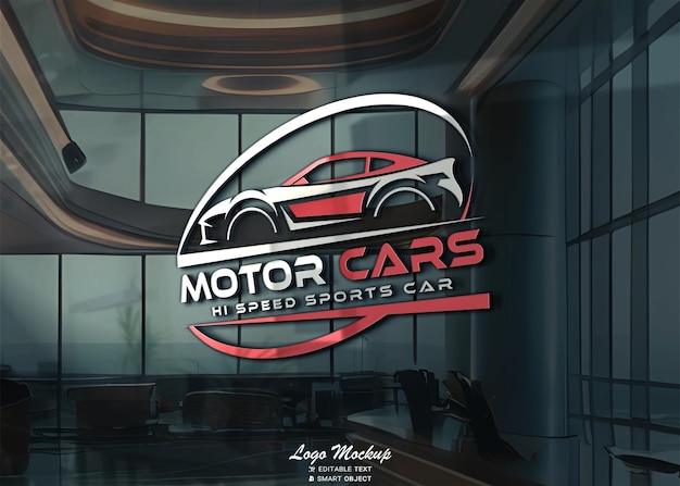 Diseño del logotipo de los automóviles deportivos de alta velocidad