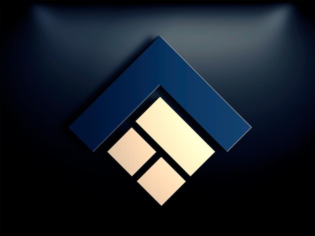 diseño de logotipo geométrico abstracto