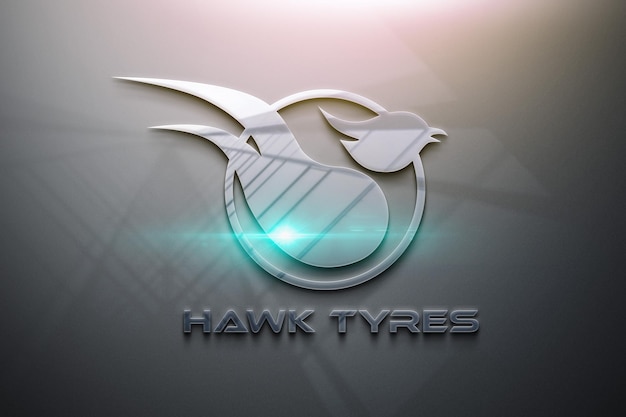 Diseño del logotipo de Hawk Tyres